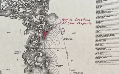 Private Island in Barataria Bay